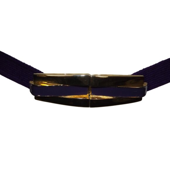 Purple Knit Belt, 32\